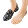 Summer Girls Silicone Dotted Forefoot Insoles Invisible Socks Half Palm Socks Women Hosiery