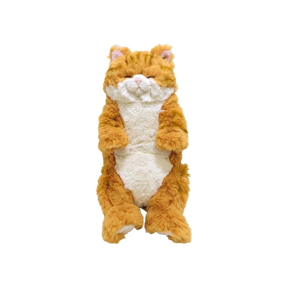 Sunlemon Hizaneko Suyasuya Cat Plush Toy 15x12x34cm Cute Animal Stuffed Toy