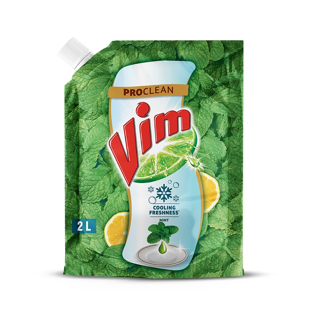 

Vim Dishwash Anti Smell Liquid, Pudina, 2 л