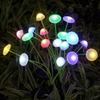 Outdoor Solar Garden Lights, Dual Mode LED Waterproof Jellyfish Lights, Lawn Lights, for Holiday Party Yard Decoration