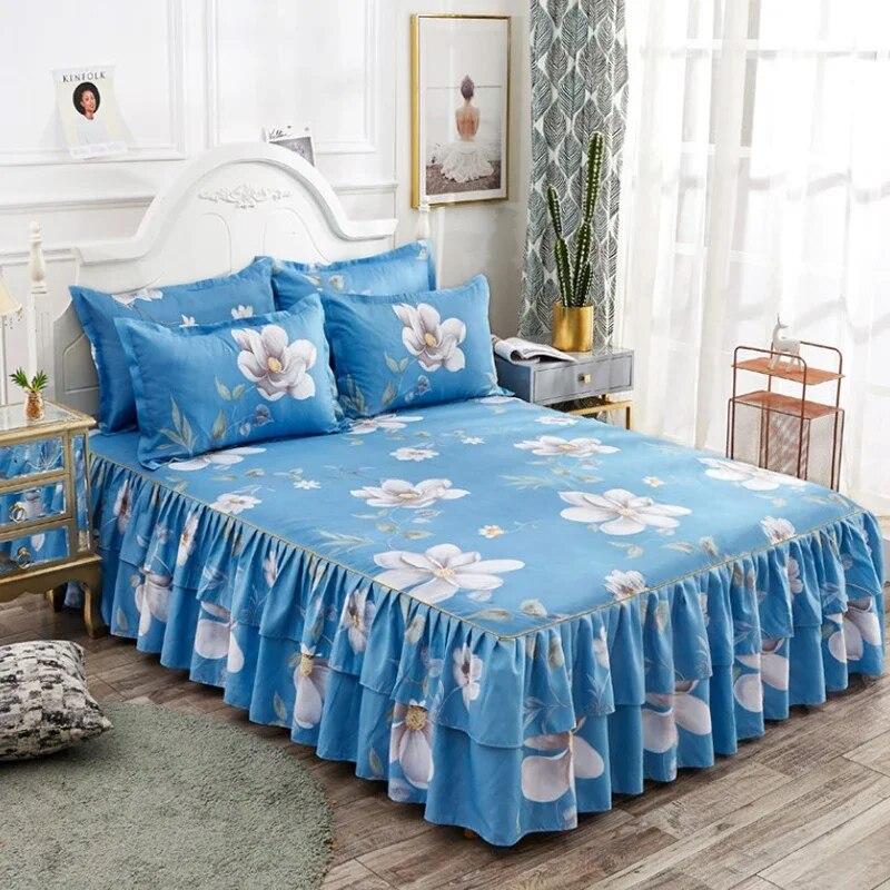 Юбка-кровать с цветочным принтом принцессы — фото 15