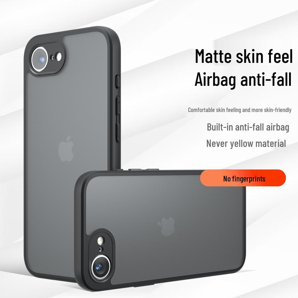 Skin-Feel Frosted Airbag Case for iPhone 17/SE4/Apple 16e