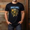 Cats Rock And Roll Band Cat Guitar Music Band Funny Animal T-Shirt