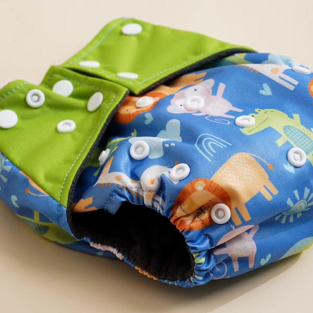 Anti-leakage Charcoal Diapers Washable Baby Diapers Happy Cloth Diapers Girl Boy
