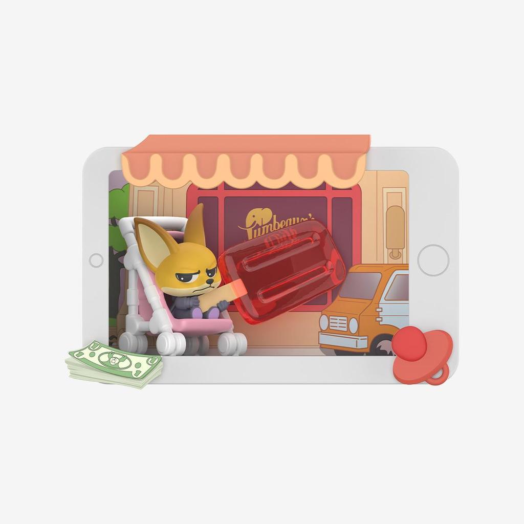 POP MART Zootopia Highlight Moment Series Scene Sets Blind Box