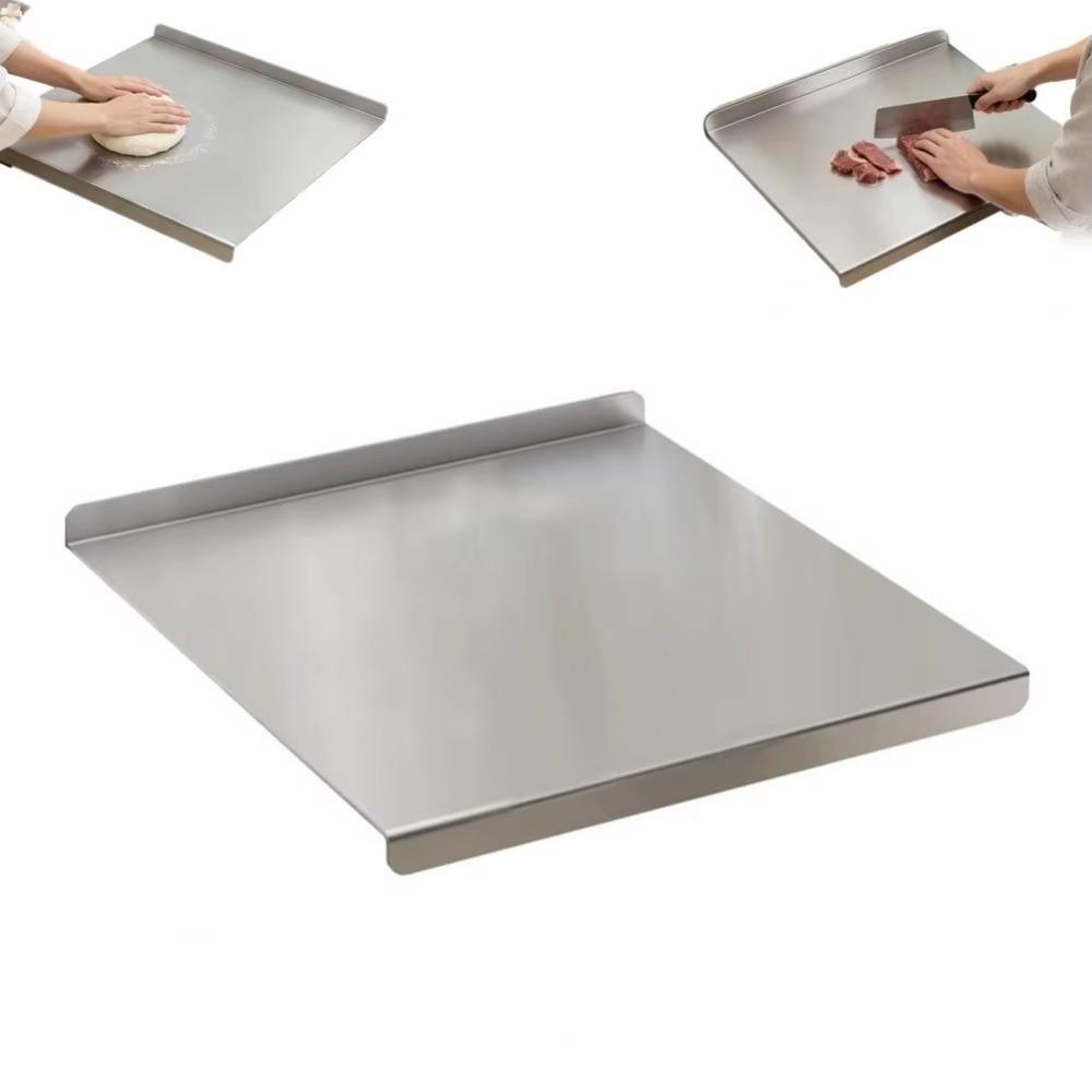 Anti-Mold Chopping Board Double-sided Chopping Block Stainless Steel Cutting Board  Cutting Dough