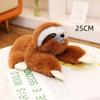 17/25/35CM Adorable Paresseux en Peluche Jouets en Peluche Animal Doux Rembourré Poupées Paresseux Jouet Kawaii Jolis Cadeaux d'Anniversaire Noël