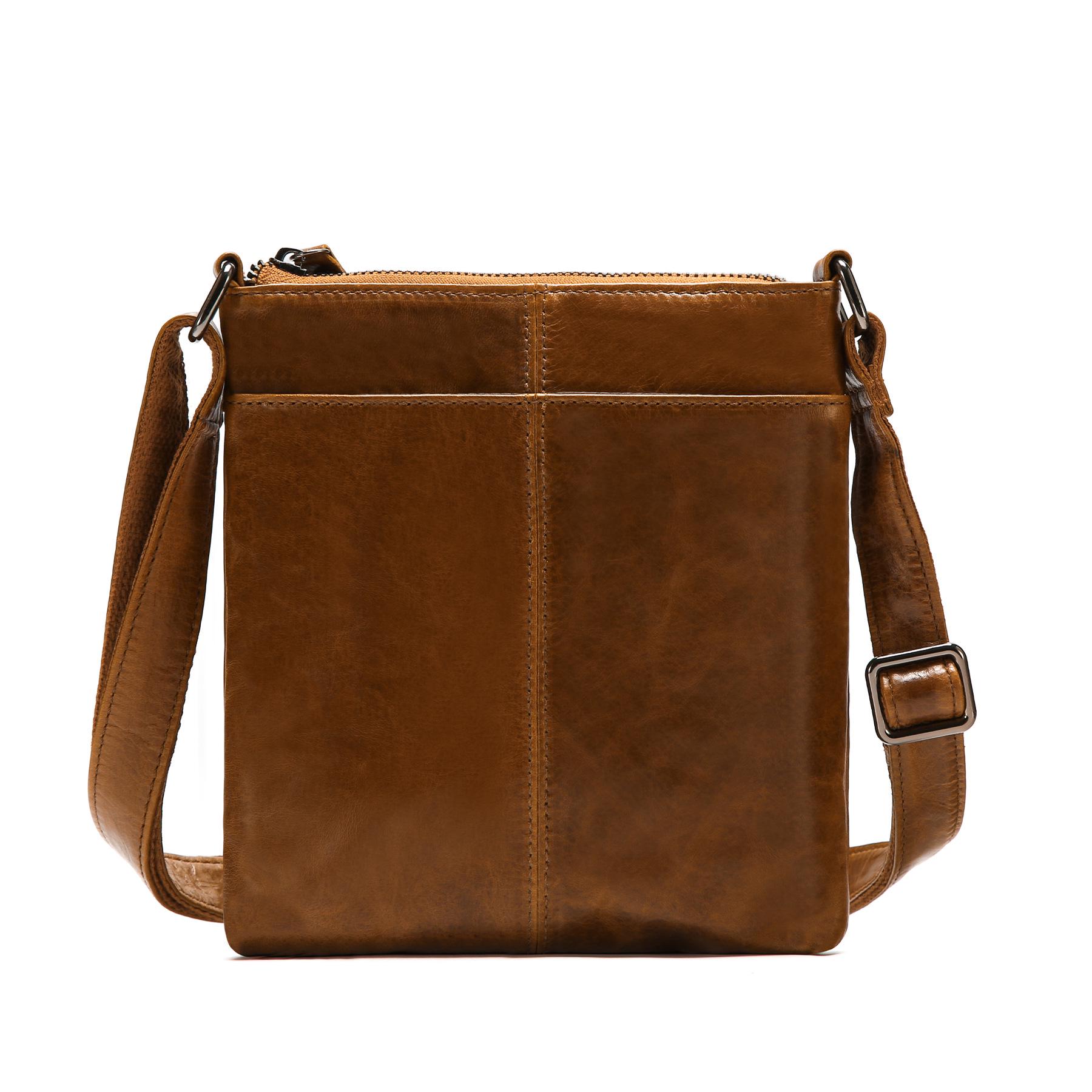 

Мужская высококачественная многофункциональная сумка-кроссбоди через плечо из натуральной кожи