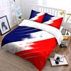Diagonal red, white, blue stripes. Bedding sets Duvet cover sets Duvet covers Pillowcases(1*Duvet Cover 2*Pillowcases without duvet insert)