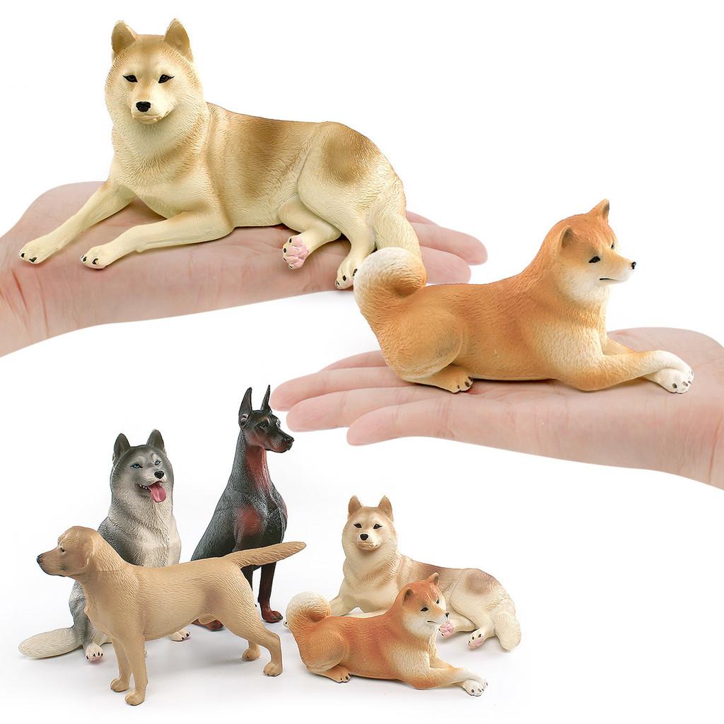 Animal Model Puppets Pvc Realistic Dog Figures For Childrens Educational And Creative Activities
