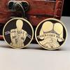Sexy Heads And Tails Coin Heads I Get Tail And Tails I Get Head Challenge Coin Double-Sided Adult Lucky Token Prank Gift for Men Women Date Night
