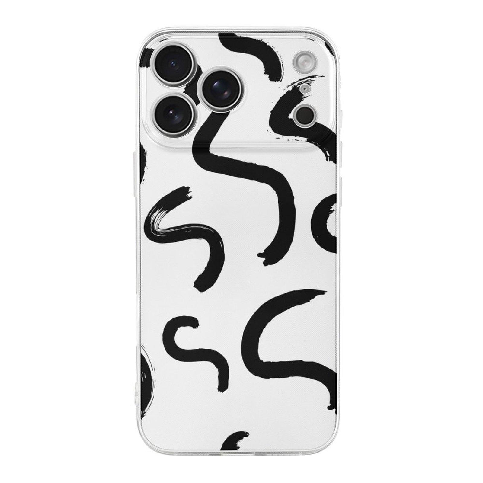 

1 Pack For iPhone 17 Series TPU Phone Case Matte Protective Lightweight Design, Daily Protection IPHONE-17ProMax белый