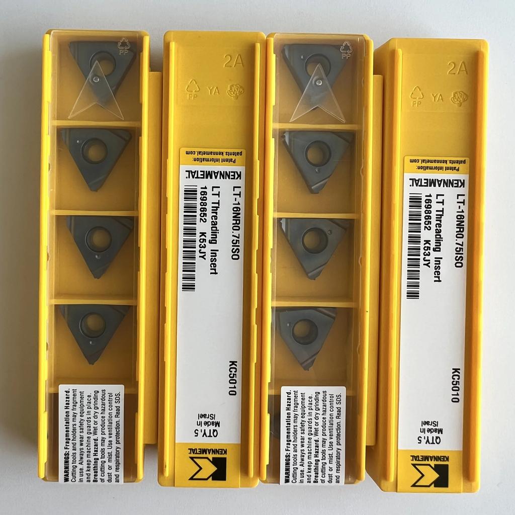 KENNAMETEL / LT-16NR0.75ISO KC5010  / Original Carbide Blade 10 Pcs