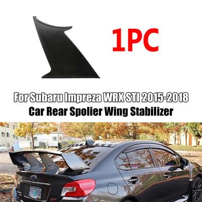 Rear Wing Spoiler Support Stabilizer Stiffi For 2015-2018 Subaru Impreza WRX STi