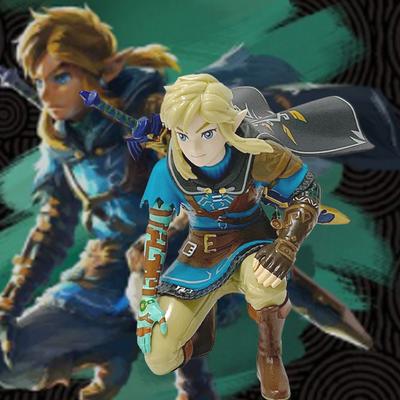 Link's Awakening Skyward Sword Kingdom of Tears Anime Cartoon Model Toy Collectible Link Gift for Fans