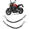 for Turn Adapter Replacement, 7.5in Turn Wiring Adapter Plug Motorcycle Parts Lights Retrofit for YZF‑R6 YZF‑R1 FZ6 FZ10