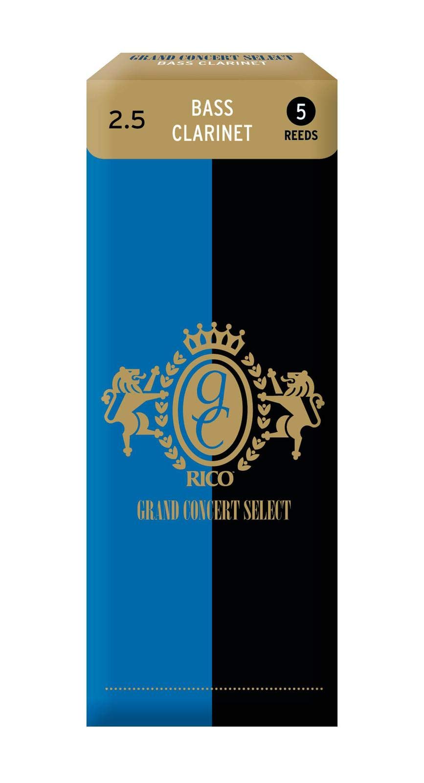 

D Addario WoodWinds D Addario Reed for Bass Clarinet GRAND CONCERT SELECT RGB05SCL250 [Hardness: 2.5] 5 pieces