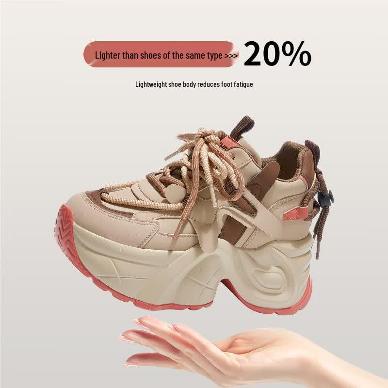 ZHR Sneaker da Donna con Zeppa Interna Chunky 'Dad'