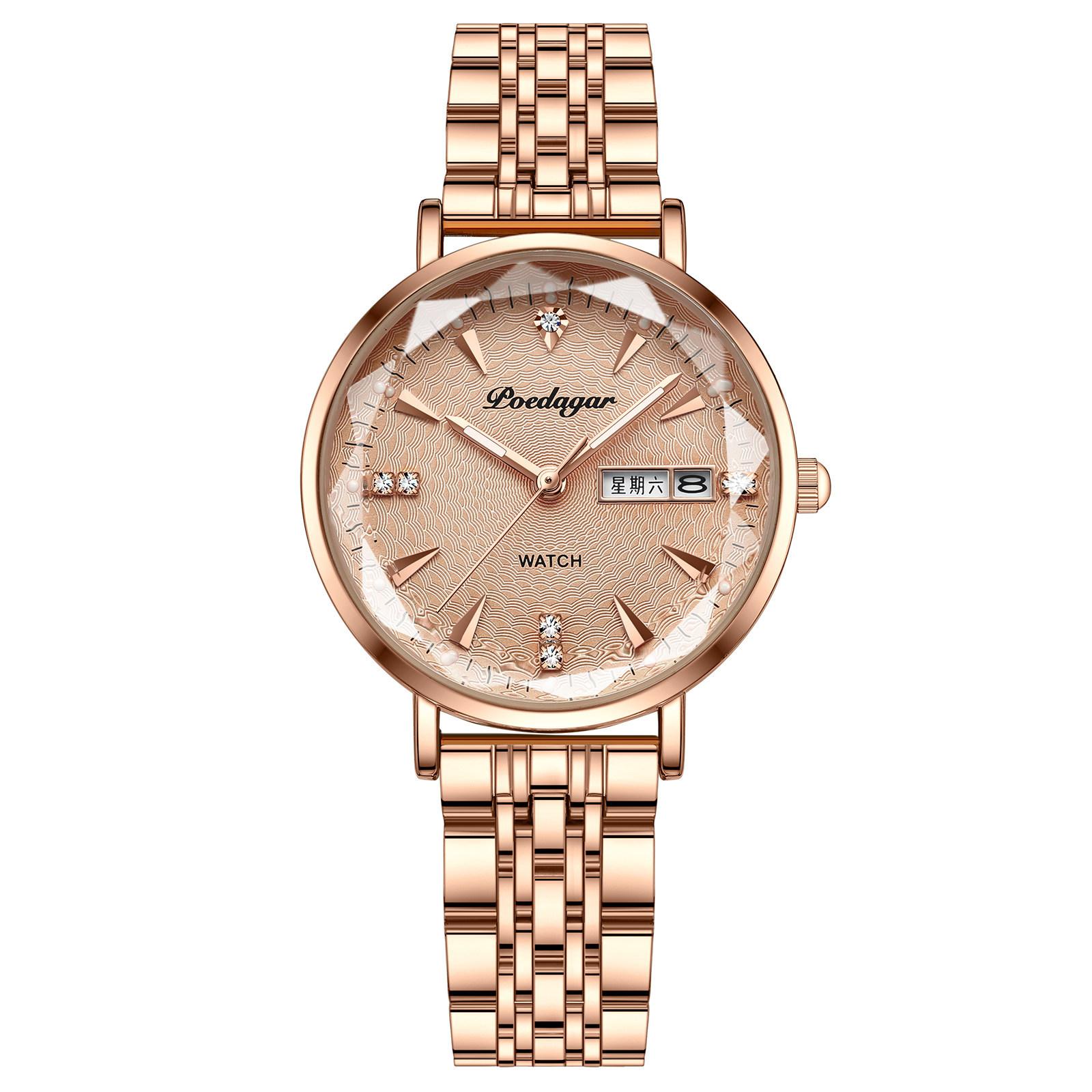 Imported Waterproof Luminous Women S Watch Female Calendar Student Simple Famous Brand Automatic Mechanical Watch