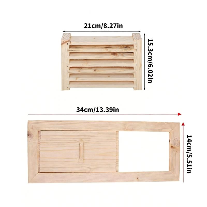 Griglia per Aerazione Sauna in Legno Finestra a Persiana per Stanza Sauna Pannello di Ventilazione Griglie di Fornitura Attrezzatura
