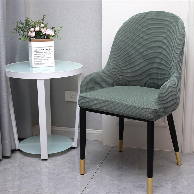 Elastic Curve European-style Chair Cover Hotel Hotel Hotel Chair Cover Dining Chair Wedding Banquet