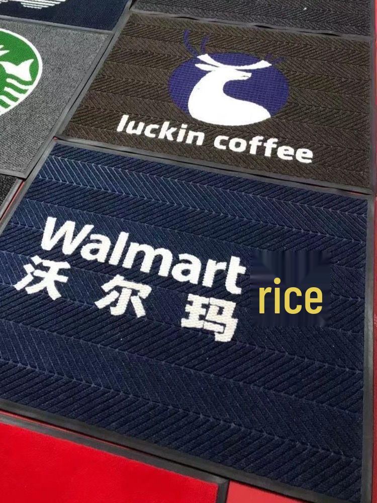 Square Anti-slip Water-Absorbent Entrance Mat for Hotels, Shops, and Elevators