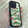 JT336 Merry Bright colorful Christmas for iPhone 17 16 15 14 13 Pro Max Samsung S26 S25 Ultra A17 A16 A07 A56 Xiaomi 15T Redmi 15c Note 14 Soft Case