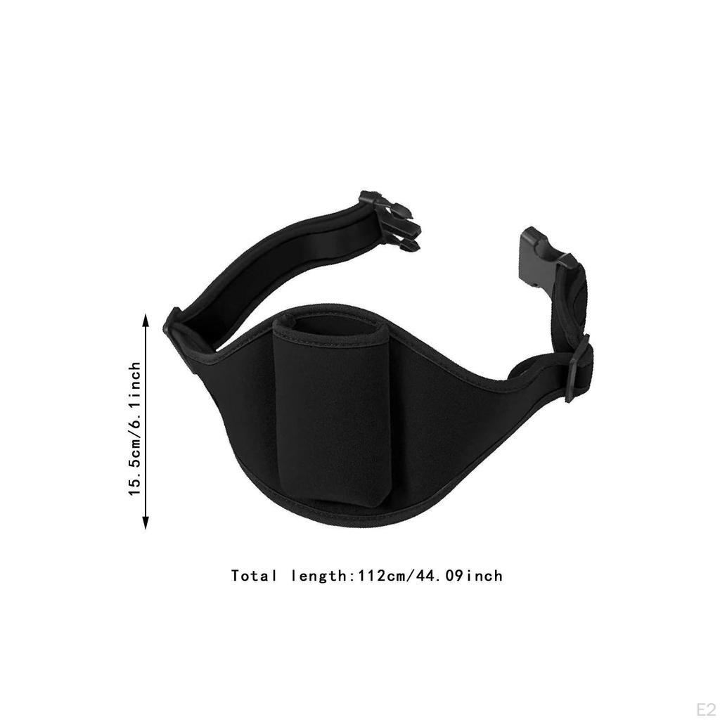 Belt Bag Holder Pack Adjustable Sports Accessories Waistband Carrier Pouch for Speakers Theatre