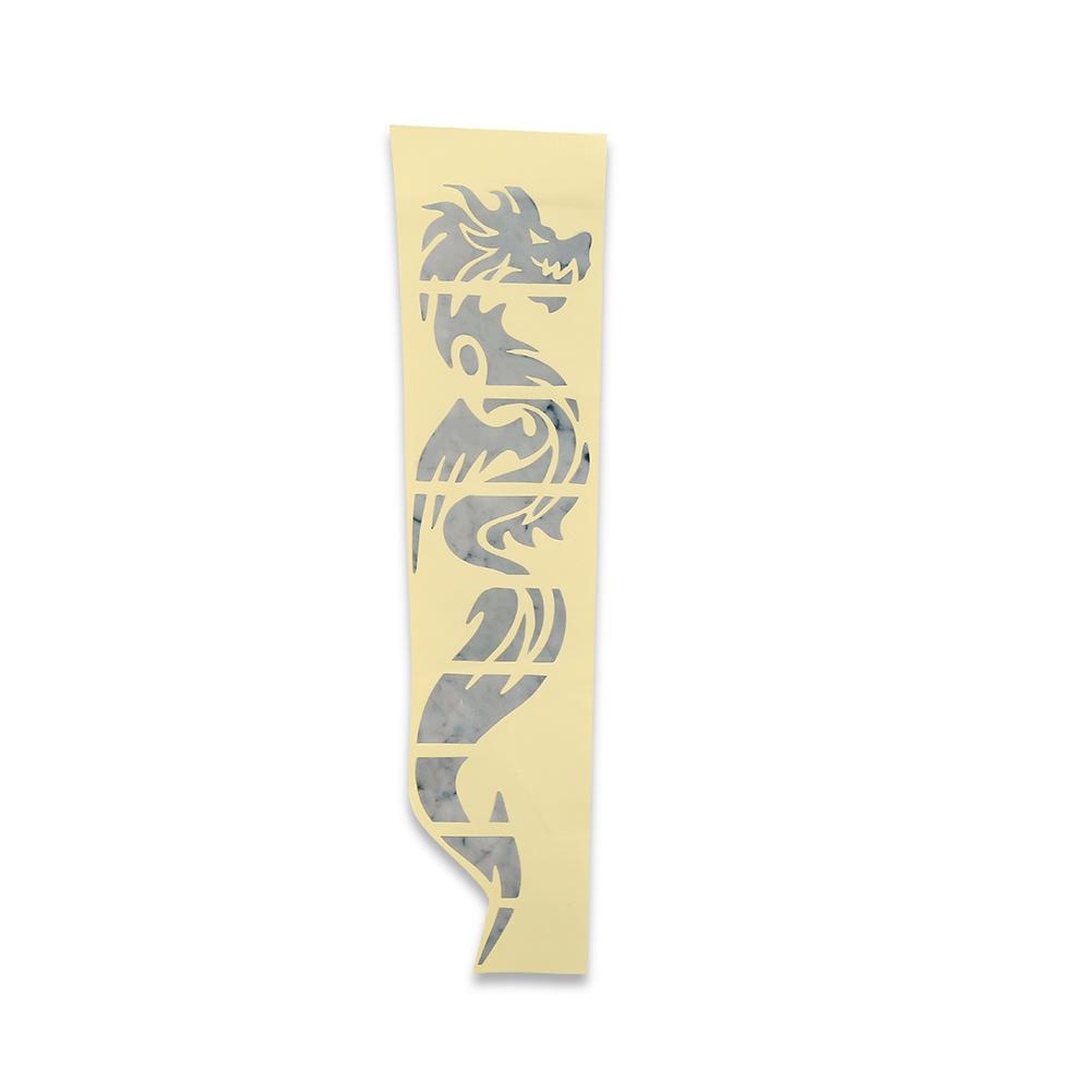 Dragon Pattern Guitar Inlay Stickers Markers for Acoustic Electric Guitar Fretboard Decor