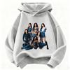 2026 Children KATSEYE Hoodie Kids Loose Casual Hooded Sweatshirt Boys Girls Fashion Graphic Pullover Sport Daily Wear Tops