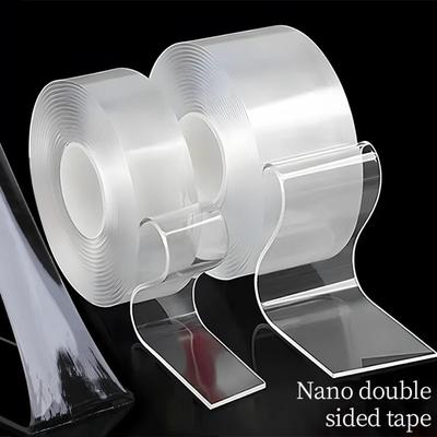 Doppelseitiges Nano-Klebeband, extra starkes dekoratives Klebeband, verdicktes transparentes wasserdichtes Klebeband, Kleber für nützliche Dinge für zu Hause