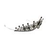 Metal Baroque Crown Shiny Rhinestone Crown Exquisite Princess Tiara  Girls