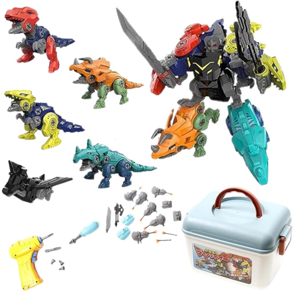 Dinosaur Christmas educational elementary school instructions set of carpenter electric birthday toys, gifts, boys, assembly, toys, students, robots,
