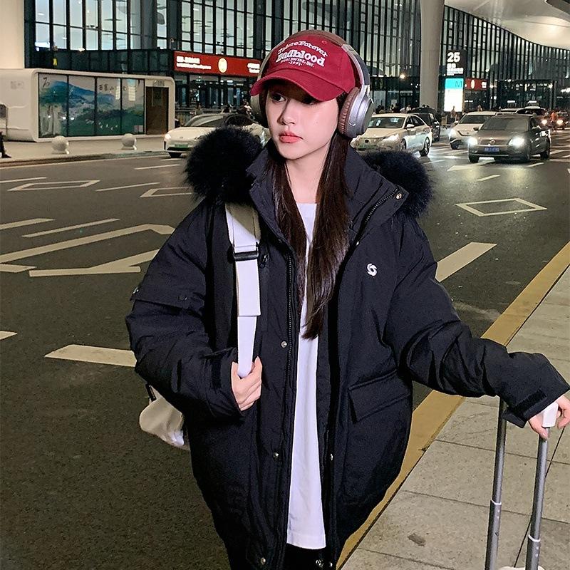 Export winter women's cotton-padded jacket short bread jacket large size cotton-padded jacket women's jacket tide