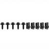 M6 Car Body Screw Bolt With U Type Spring Clip Nut Fastener Kit Auto Replacement Repair Hardware Accessories