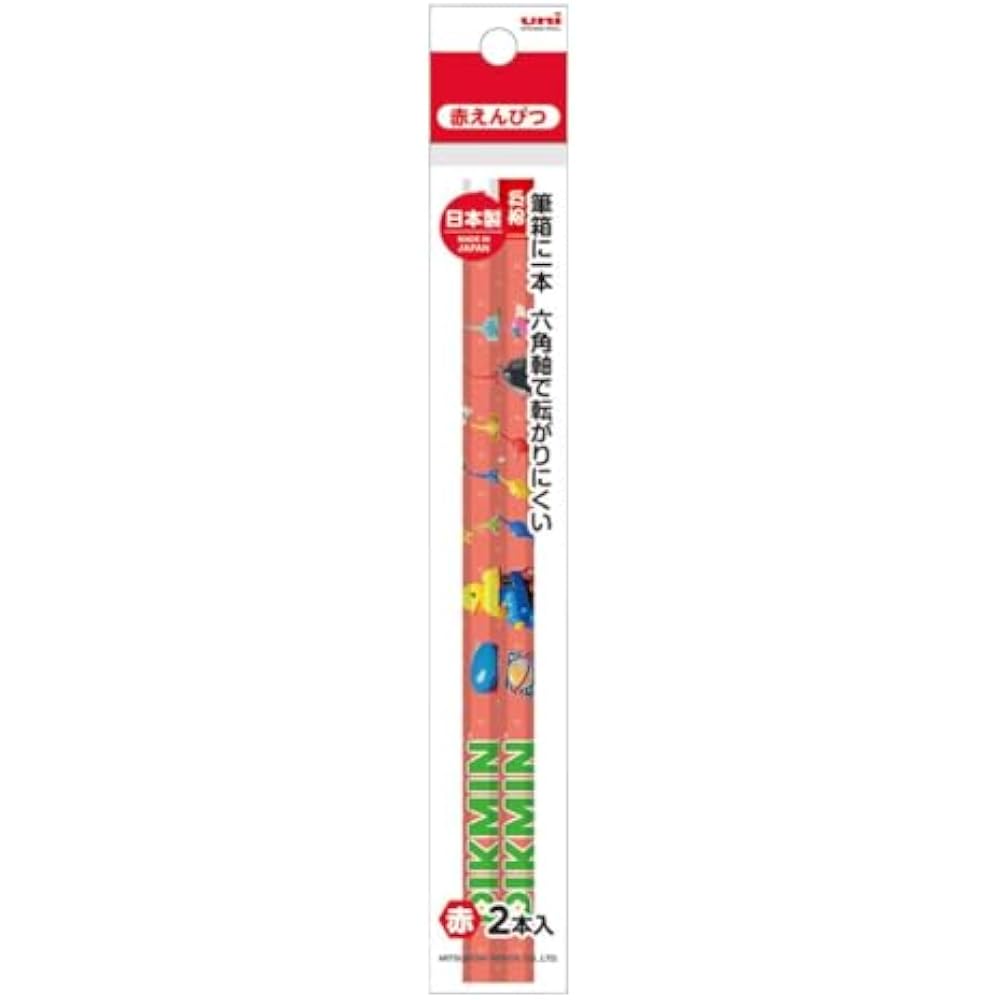 Pikmin [Zestaw Papierniczy] Papierniczy Zestaw 6 Sztuk Mitsubishi Pencil Przygotowanie do Szkoły Stati...