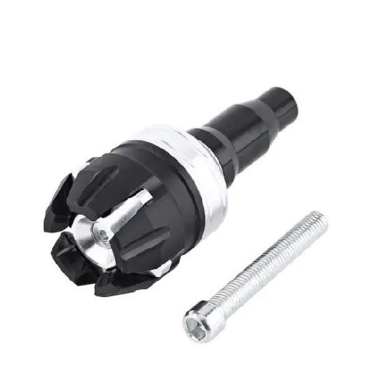 1 st Motorcykel Ram Slider Kraschskydd Kollisionsfallskydd Anti-kraschkåpor M10 10 mm Skruv Universell Motocross Motorcykel