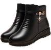 Brand Autumn Winter Women Boots Platform Fashion Flat bottom Ankle Boot Ladies Thick Fur Warm Snow Boots Comfort Women Flat Shoe