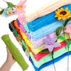 300/500pcs Pipe Cleaners Craft Stems Indoor Decor Handicraft DIY Chenille Stem Flower for Mother's Day Festival Birthday XJM