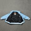 Chaqueta de Cuero GLYDE Chaqueta de Béisbol Clásica de Cuero Negro