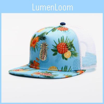 Cotton Trucker Cap With Logo And Breathable Mesh For Summer Casual Men Women