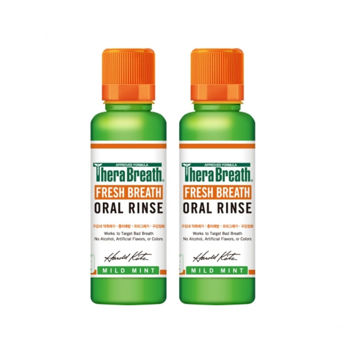 TheraBreath FreshBreath Ополаскиватель для полости рта 150 мл Мятный 2 шт.