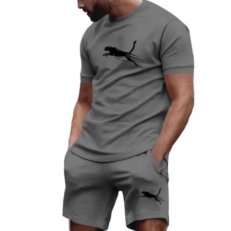 Summer Breathable 2026 New Men's Set High Quality Super Comfortable Short Sleeve T-shirt