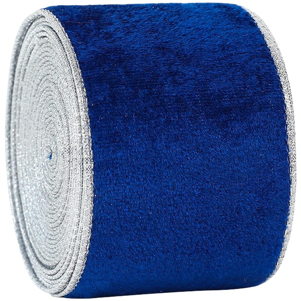 Velvet Christmas Ribbon 200cm X 6.3cm Cloth Craft Bow For Holiday Tree Decoration And DIY Party Ornaments