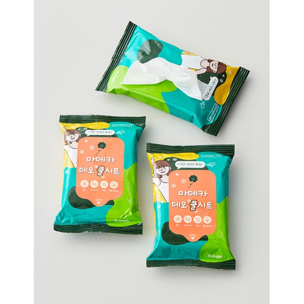 Dongkuwa Pharmaceutical Madeca Deo Cool Sheets  Pack Of 3