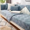 Nordic Modern Velvet Sofa Cushion - Non-slip, Plush, Thickened, Winter Sofa Cover