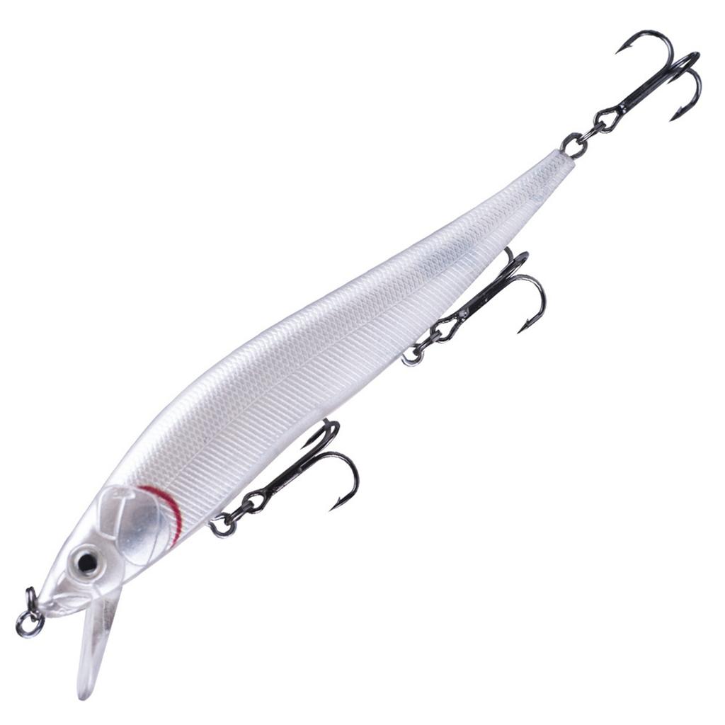 Hard Fishing Lures Sinking Minnow Swing Bait with 3D Realistic Eyes High-Resolution Body Details 12c