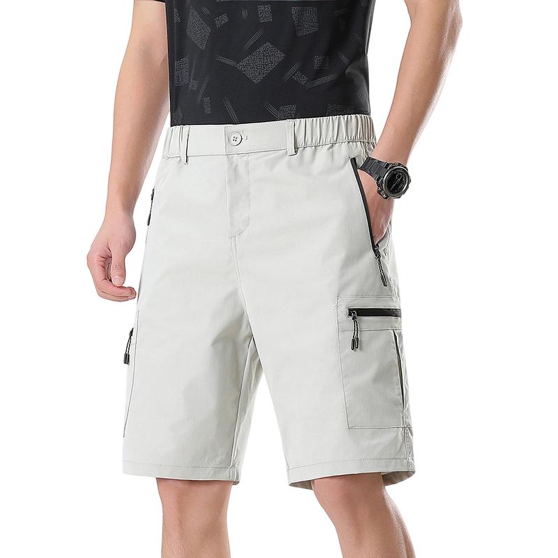 

Mens Lightweight Quick Dry Hiking Shorts with Zipper Pockets Outdoor Stretchy Casual Shorts for Travel Walking XL світло-зелений колір