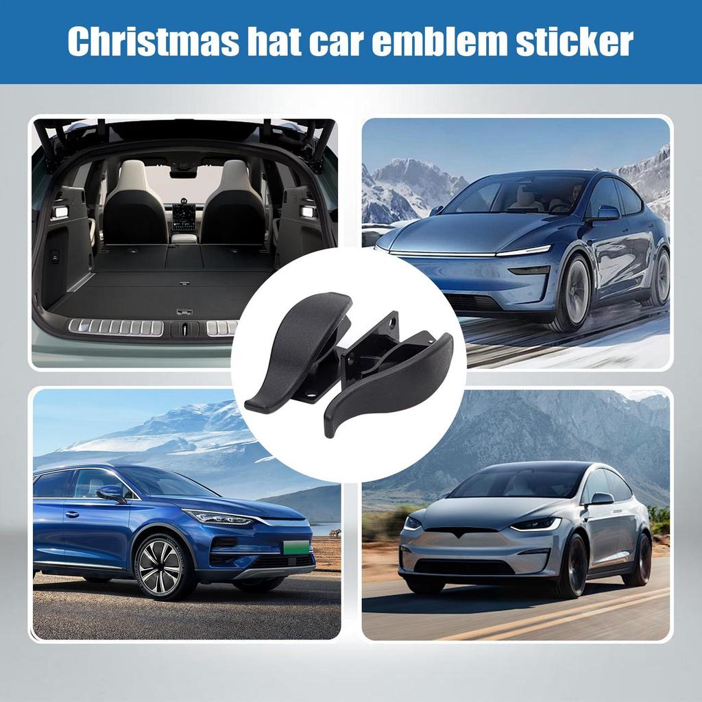 2pcs Car Umbrella Hooks - Trunk Hangers,Universal for Sedans with No-Drill Installation,Multi-Functional Seat Back Storage Racks