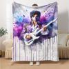 1pc Prince2 Blanket, Gift, for Men and Women, Soft Blanket, Good for Sofa Bed Couch Travel, Lightweight Flannel Blanket